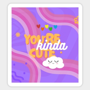 Cute Pickup Line for Your Crush /Lover Sticker